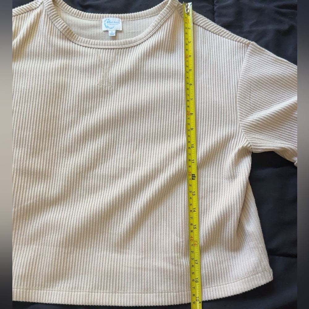 Beige Basic Tee - Picture 5 of 6